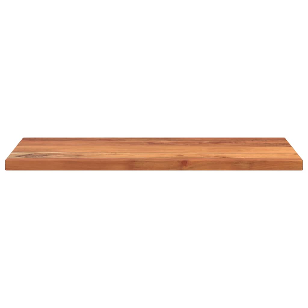 Tafelblad Rechthoekig 100X70X3,8 Cm Massief Acaciahout Acaciahout (Naturel) 38 mm 100 x 70 cm