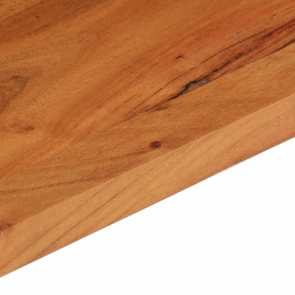 Tafelblad Rechthoekig 100X70X3,8 Cm Massief Acaciahout Acaciahout (Naturel) 38 mm 100 x 70 cm
