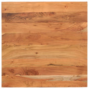 Tabletop square 80x80x3.8 cm solid acacia wood