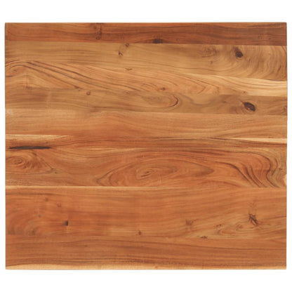 Tafelblad rechthoekig 100x80x3,8 cm massief acaciahout