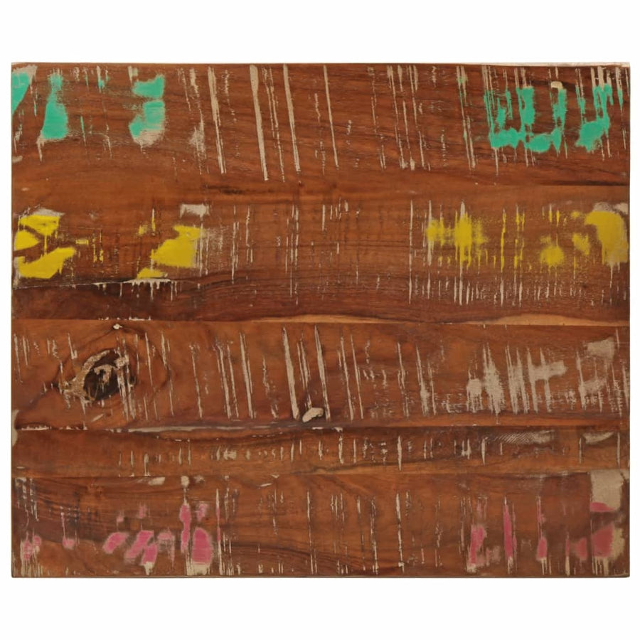 Tafelblad Rechthoekig 60X50X2,5 Cm Massief Gerecycled Hout