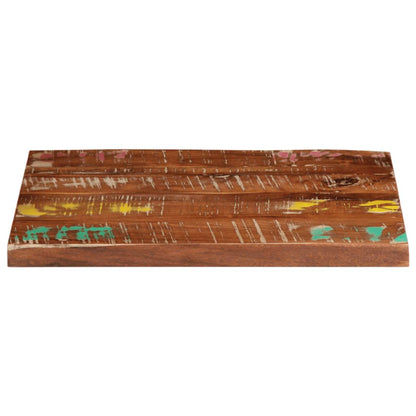 Tafelblad Rechthoekig 60X50X2,5 Cm Massief Gerecycled Hout