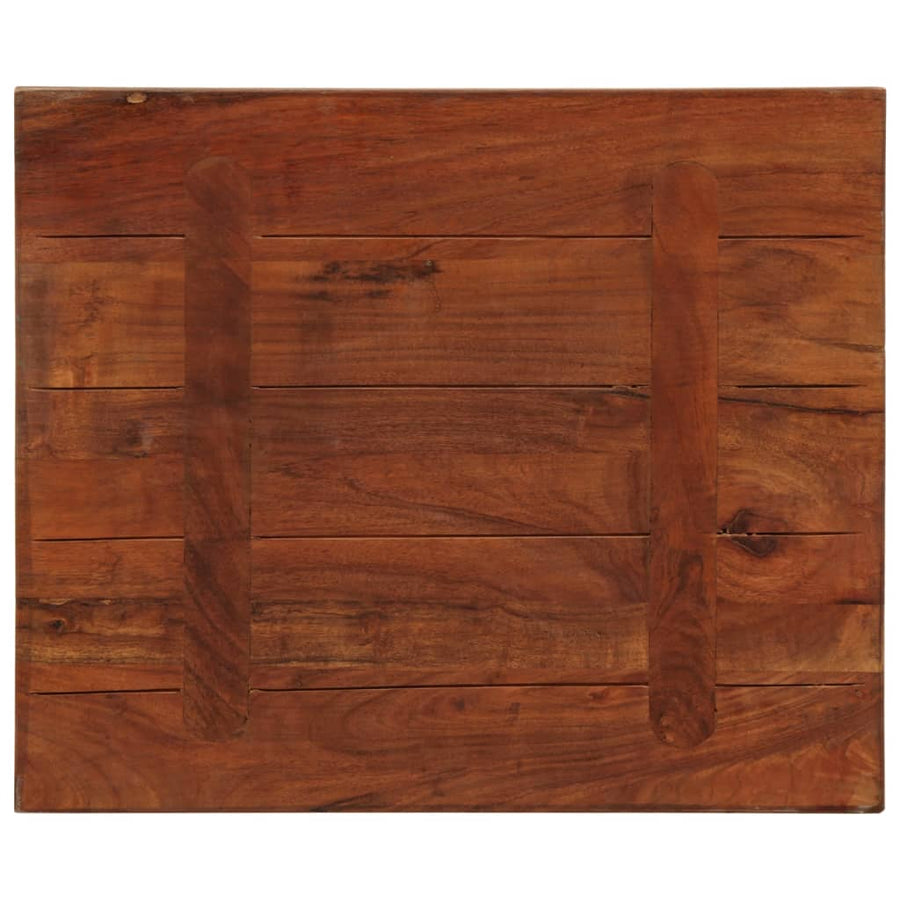 Tafelblad Rechthoekig 60X50X2,5 Cm Massief Gerecycled Hout