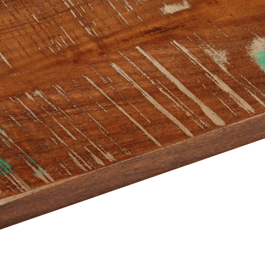 Tafelblad Vierkant 60X60X2,5 Cm Massief Gerecycled Hout Gerecycled Hout (Meerkleurig) 25 mm 60 x 60 cm