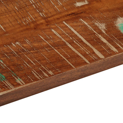 Tafelblad Vierkant 60X60X2,5 Cm Massief Gerecycled Hout Gerecycled Hout (Meerkleurig) 25 mm 60 x 60 cm