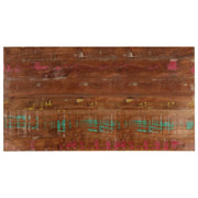 Tafelblad 110x70x2,5 cm massief gerecycled hout