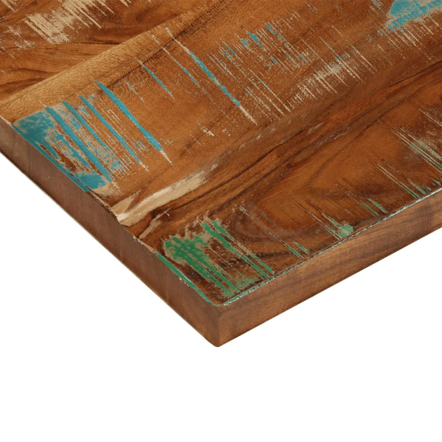 Tafelblad Rechthoekig 50X20X3,8 Cm Massief Gerecycled Hout Gerecycled Hout (Meerkleurig) 38 mm 50 x 20 cm