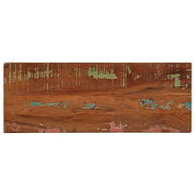 Tafelblad Rechthoekig 70X30X3,8 Cm Massief Gerecycled Hout Gerecycled Hout (Meerkleurig) 38 mm 70 x 30 cm