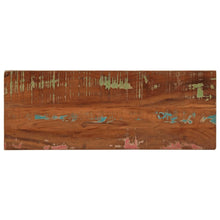 Tafelblad Rechthoekig 90X30X3,8 Cm Massief Gerecycled Hout Gerecycled Hout (Meerkleurig) 38 mm 90 x 30 cm