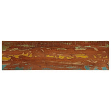 Tafelblad Rechthoekig 100X30X3,8 Cm Massief Gerecycled Hout Gerecycled Hout (Meerkleurig) 38 mm 100 x 30 cm