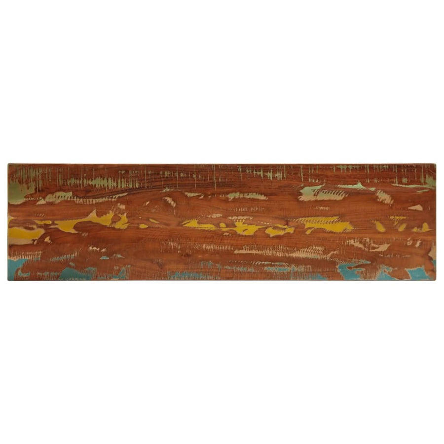 Tafelblad Rechthoekig 100X30X3,8 Cm Massief Gerecycled Hout Gerecycled Hout (Meerkleurig) 38 mm 100 x 30 cm