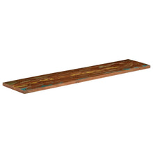 Tafelblad Rechthoekig 140X30X3,8 Cm Massief Gerecycled Hout Gerecycled Hout (Meerkleurig) 38 mm 140 x 30 cm