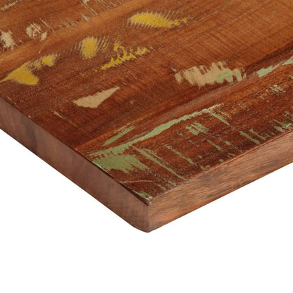 Tafelblad Rechthoekig 140X30X3,8 Cm Massief Gerecycled Hout Gerecycled Hout (Meerkleurig) 38 mm 140 x 30 cm