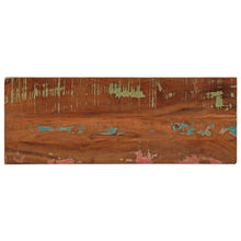 Tafelblad Rechthoekig 90X40X3,8 Cm Massief Gerecycled Hout Gerecycled Hout (Meerkleurig) 38 mm 90 x 40 cm