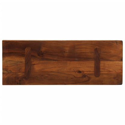 Tafelblad Rechthoekig 90X40X3,8 Cm Massief Gerecycled Hout Gerecycled Hout (Meerkleurig) 38 mm 90 x 40 cm