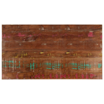 Tafelblad Rechthoekig 110X60X3,8 Cm Multikleur 110 x 60 x 3.8 cm massief gerecycled hout