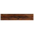 Tafelblad rechthoekig 140x20x2,5 cm massief gerecycled hout