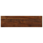 Tafelblad 120x30x2.5 cm massief gerecycled hout naturel