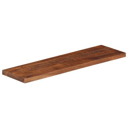 Tafelblad Rechthoekig 120X30X2,5 Cm Massief Gerecycled Hout Gerecycled Hout (Naturel) 25 mm