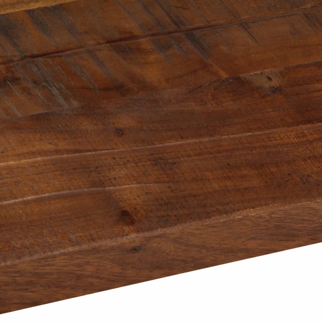 Tafelblad Rechthoekig 120X30X2,5 Cm Massief Gerecycled Hout Gerecycled Hout (Naturel) 25 mm