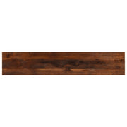 Tafelblad massief gerecycled hout 180x30x2,5 cm naturel