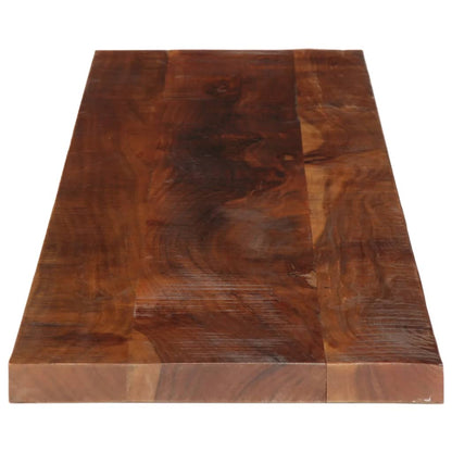 Tafelblad Rechthoekig 180X30X2,5 Cm Massief Gerecycled Hout Gerecycled Hout (Naturel) 25 mm
