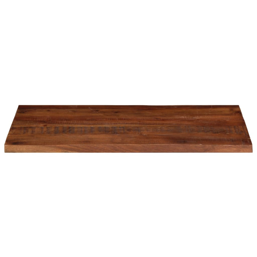 Tafelblad Rechthoekig 110X50X2,5 Cm Massief Gerecycled Hout Gerecycled Hout (Naturel) 25 mm