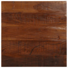 Tafelblad 60x60x2,5 cm massief gerecycled hout