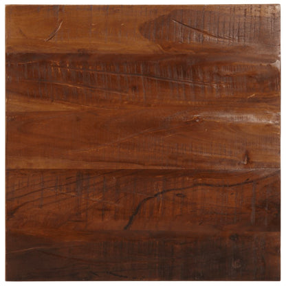 Tafelblad vierkant 60x60x2,5 cm massief gerecycled hout