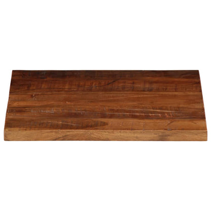 Tafelblad vierkant 60x60x2,5 cm massief gerecycled hout