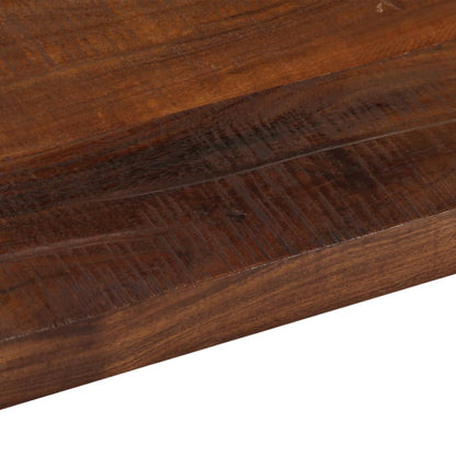 Tafelblad Rechthoekig 80X60X2,5 Cm Bruin 80 x 60 x 2.5 cm massief gerecycled hout