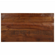 Tafelblad 120x70 cm massief gerecycled hout naturel