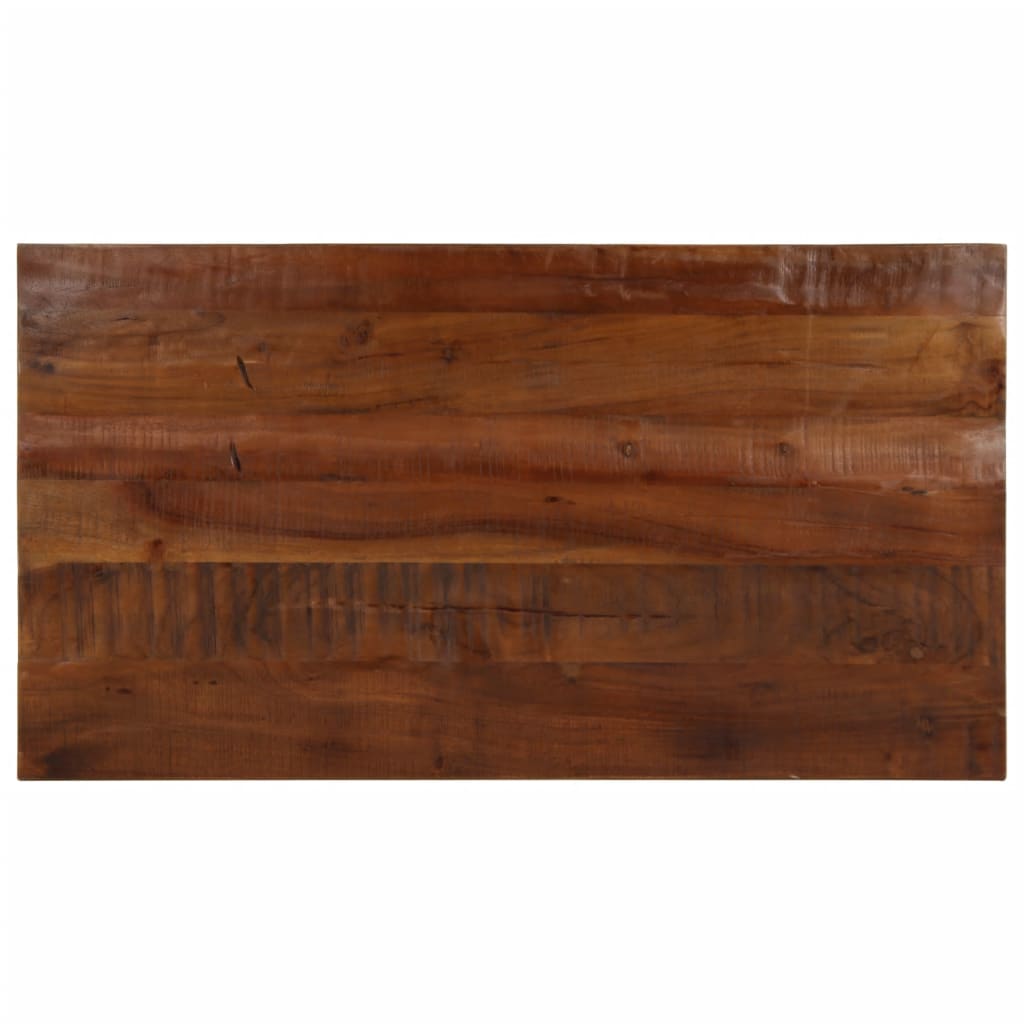 Tafelblad Rechthoekig 120X70X2,5 Cm Massief Gerecycled Hout Gerecycled Hout (Naturel) 25 mm