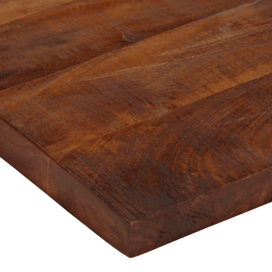 Tafelblad vierkant 80x80x2,5 cm massief gerecycled hout