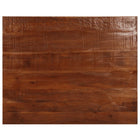 Rectangular tabletop 90x80x2.5 cm solid recycled wood