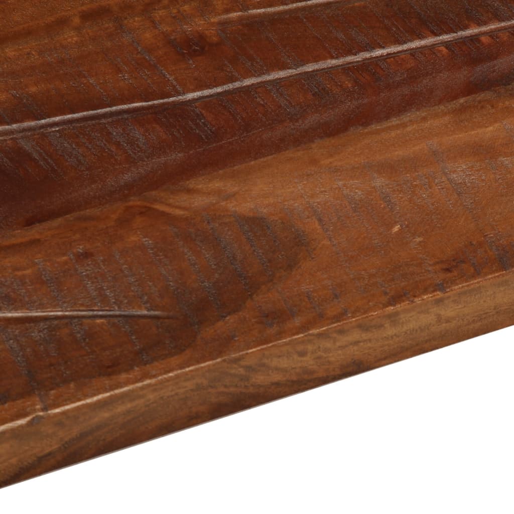 Tafelblad Rechthoekig 110X80X2,5 Cm Massief Gerecycled Hout Gerecycled Hout (Naturel) 25 mm