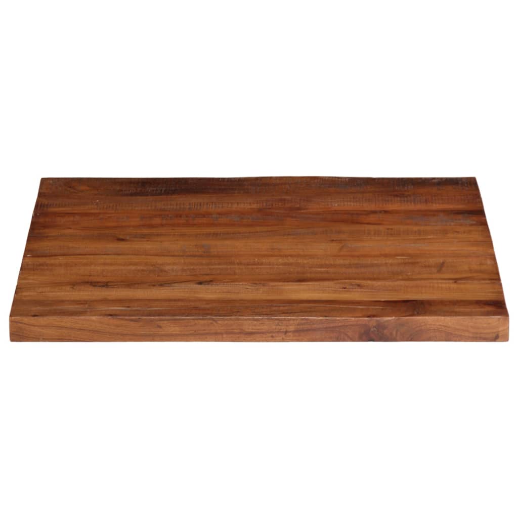 Tafelblad Vierkant 90X90X2,5 Cm Massief Gerecycled Hout Gerecycled Hout (Naturel) 25 mm 90 x 90 cm