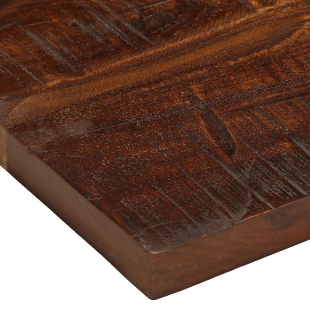 Tafelblad rechthoekig 40x20x3,8 cm massief gerecycled hout