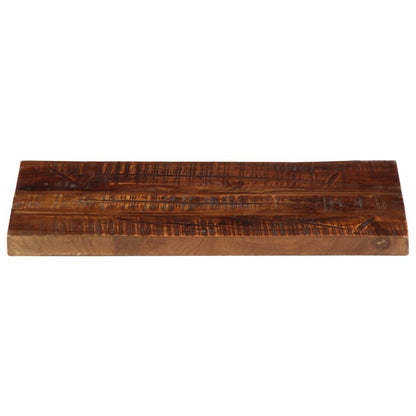 Tafelblad rechthoekig 50x20x3,8 cm massief gerecycled hout