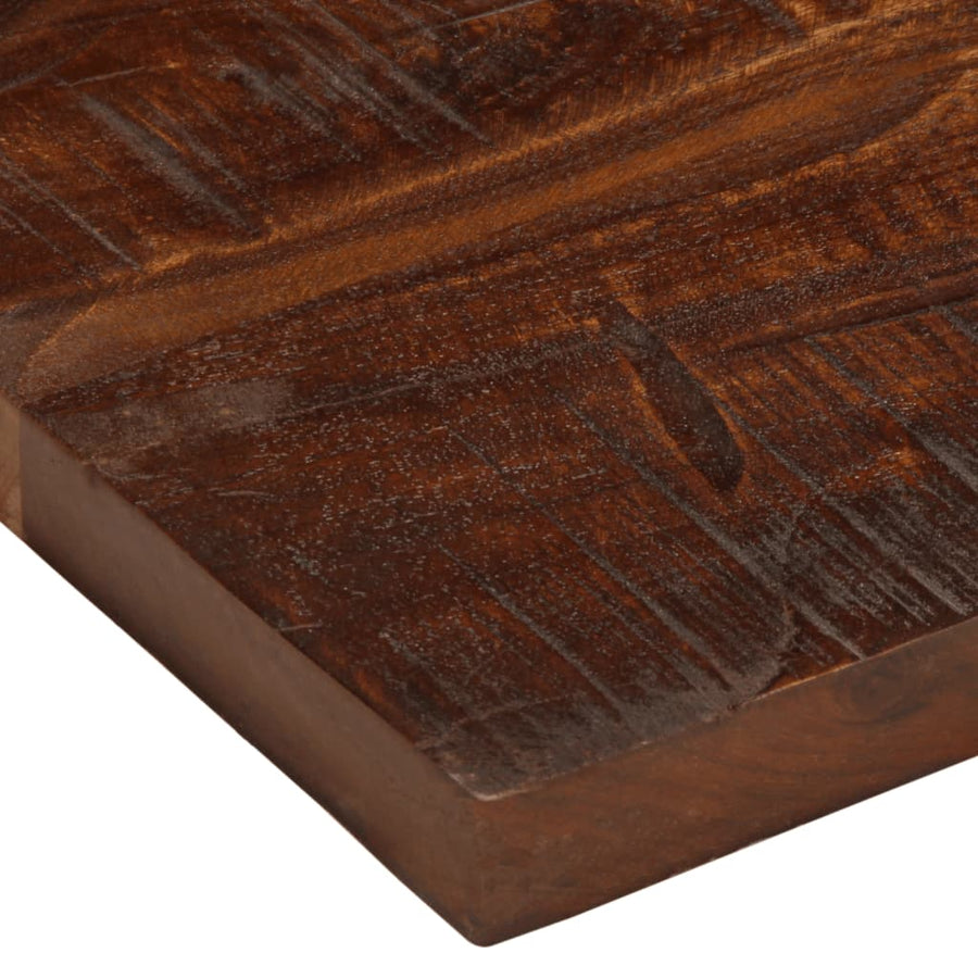 Tafelblad rechthoekig 50x20x3,8 cm massief gerecycled hout