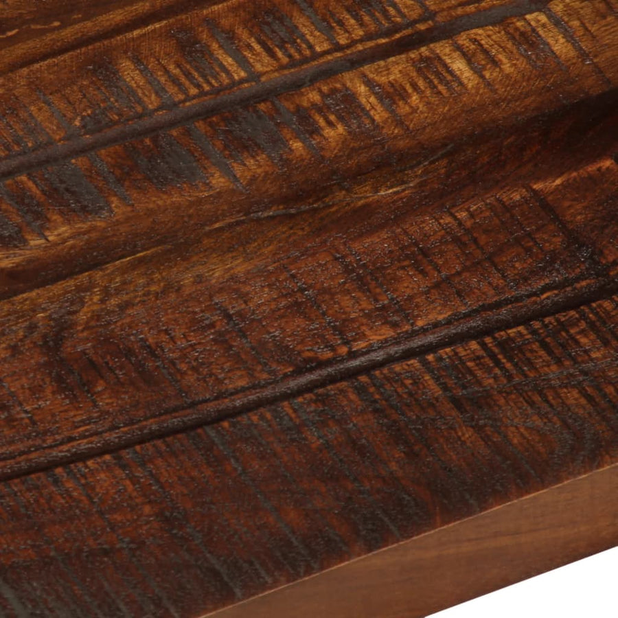Tafelblad rechthoekig 50x20x3,8 cm massief gerecycled hout