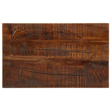 Tafelblad rechthoekig 60x20x3,8 cm massief gerecycled hout
