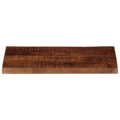 Tafelblad rechthoekig 60x20x3,8 cm massief gerecycled hout