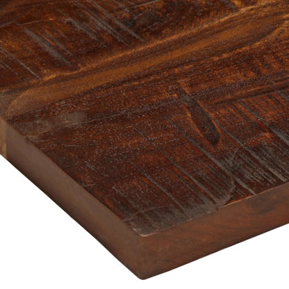 Tafelblad rechthoekig 60x20x3,8 cm massief gerecycled hout