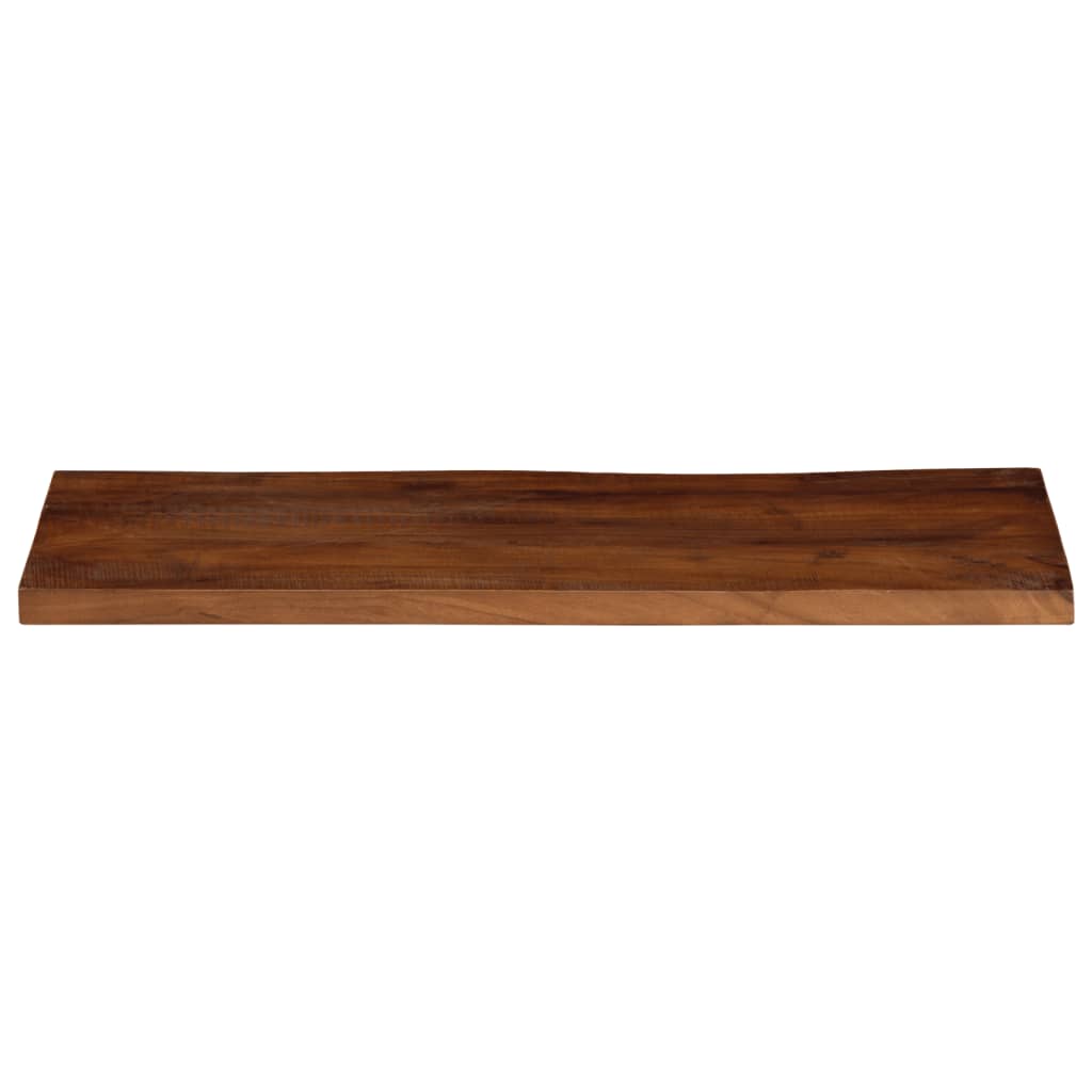 Tafelblad rechthoekig 70x20x3,8 cm massief gerecycled hout