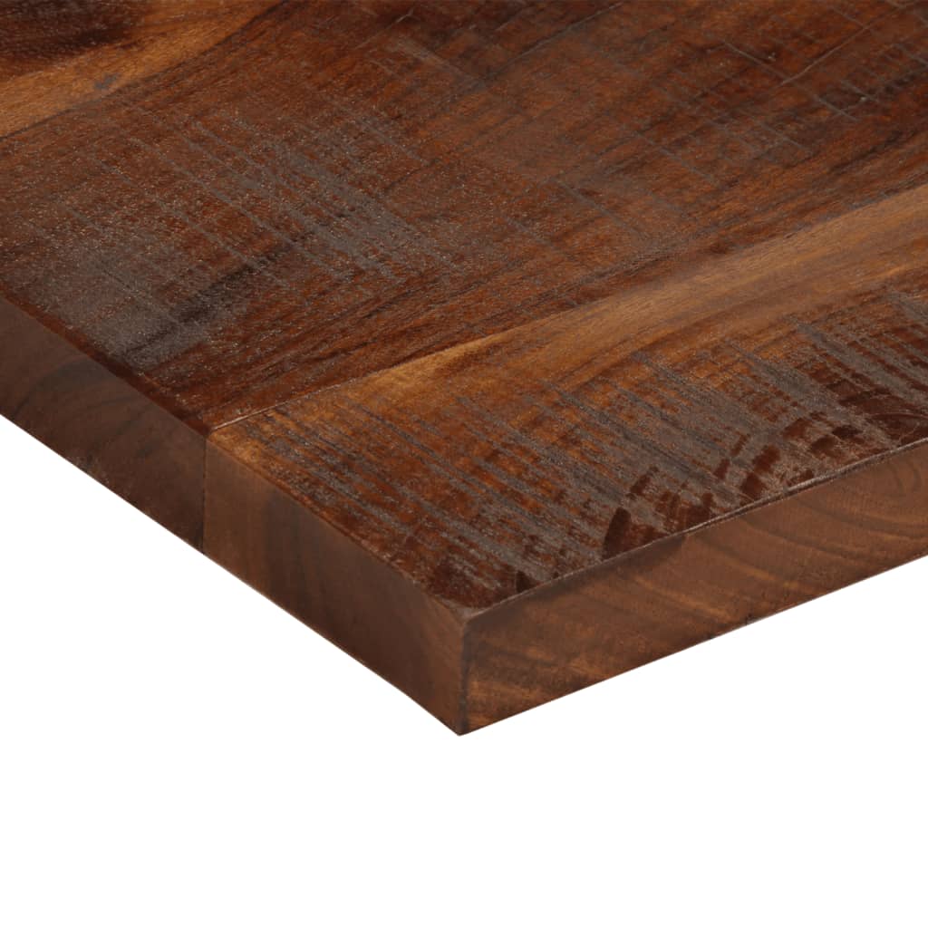 Tafelblad rechthoekig 180x30x3,8 cm massief gerecycled hout
