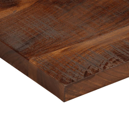Tafelblad rechthoekig 180x30x3,8 cm massief gerecycled hout