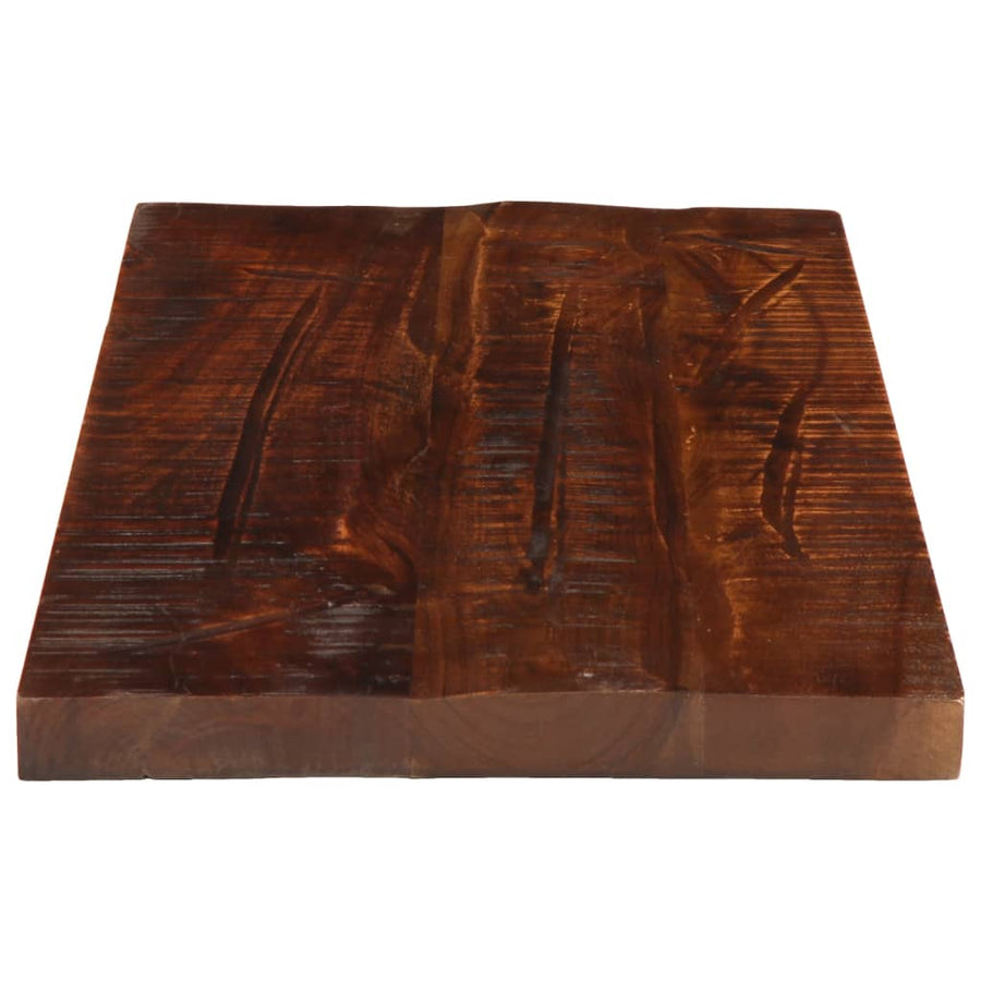 Tafelblad rechthoekig 50x40x3,8 cm massief gerecycled hout