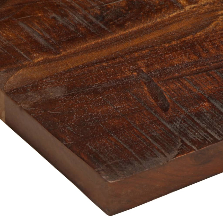 Tafelblad rechthoekig 50x40x3,8 cm massief gerecycled hout