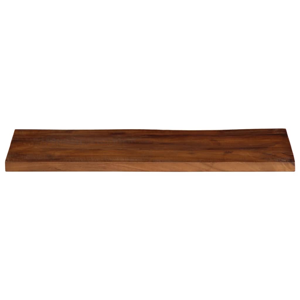 Tafelblad rechthoekig 70x40x3,8 cm massief gerecycled hout